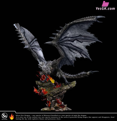 Monster Hunter Series Silver Rathalos & Azure Gk Statue - S6 Studio [Pre-Order] Deposit /