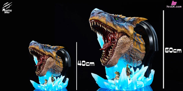 Monster Hunter Tigrex Head Carving GK Statue - Roaring Wild Studio [Pre-Order] Deposit / Primary Color / Tigrex Head