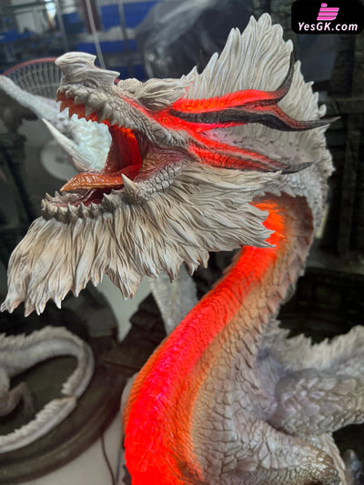 Monster Hunter White Fatalis Large Scale with LED GK Statue - Dragon Frontier Studio [Pre-Order] Monster Hunter