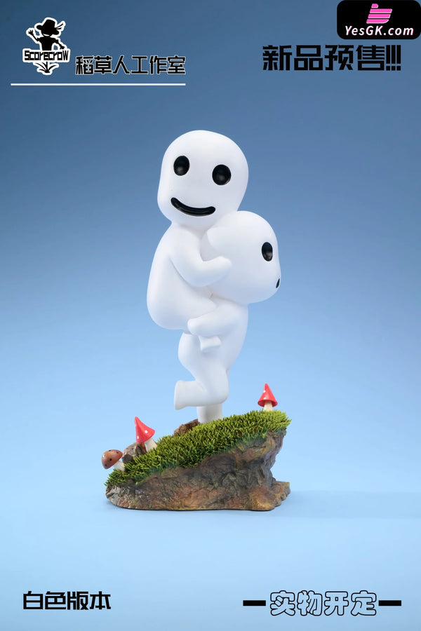 Mononoke Hime Kodama GK Statue - Scarecrow Studio [Pre-Order] Full Payment / Primary color Miyazaki Anime