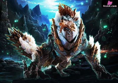 Monster Hunter 20Th Anniversary Edition Zinogre Rioreusu Statue - Bandai [Pre - Order]