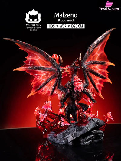 Monster Hunter Bloobened Malzeno Statue - Heroics Studio [Pre-Order]
