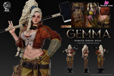 Monster Hunter Gemma GK Statue - HunDian Studio [Pre-Order] Monster Hunter