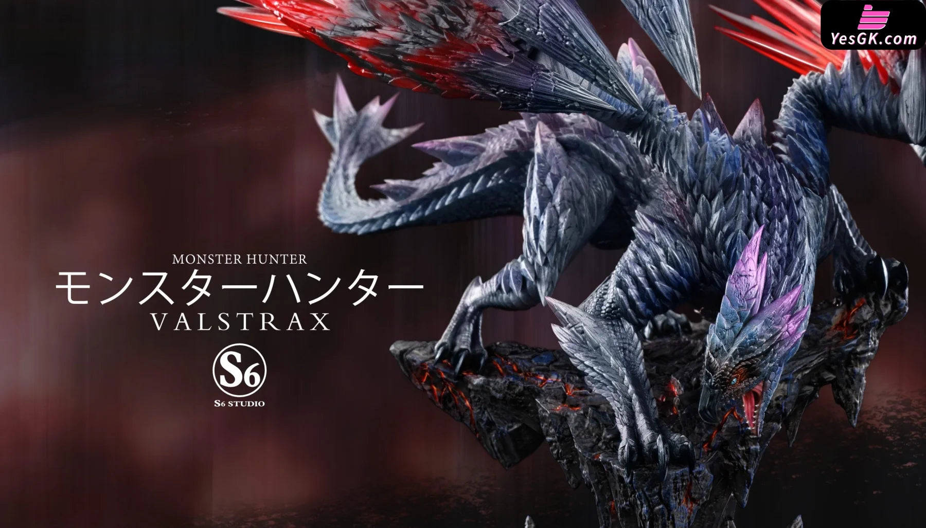 Monster Hunter Series 008 Valstrax GK Statue - S6 Studio [In