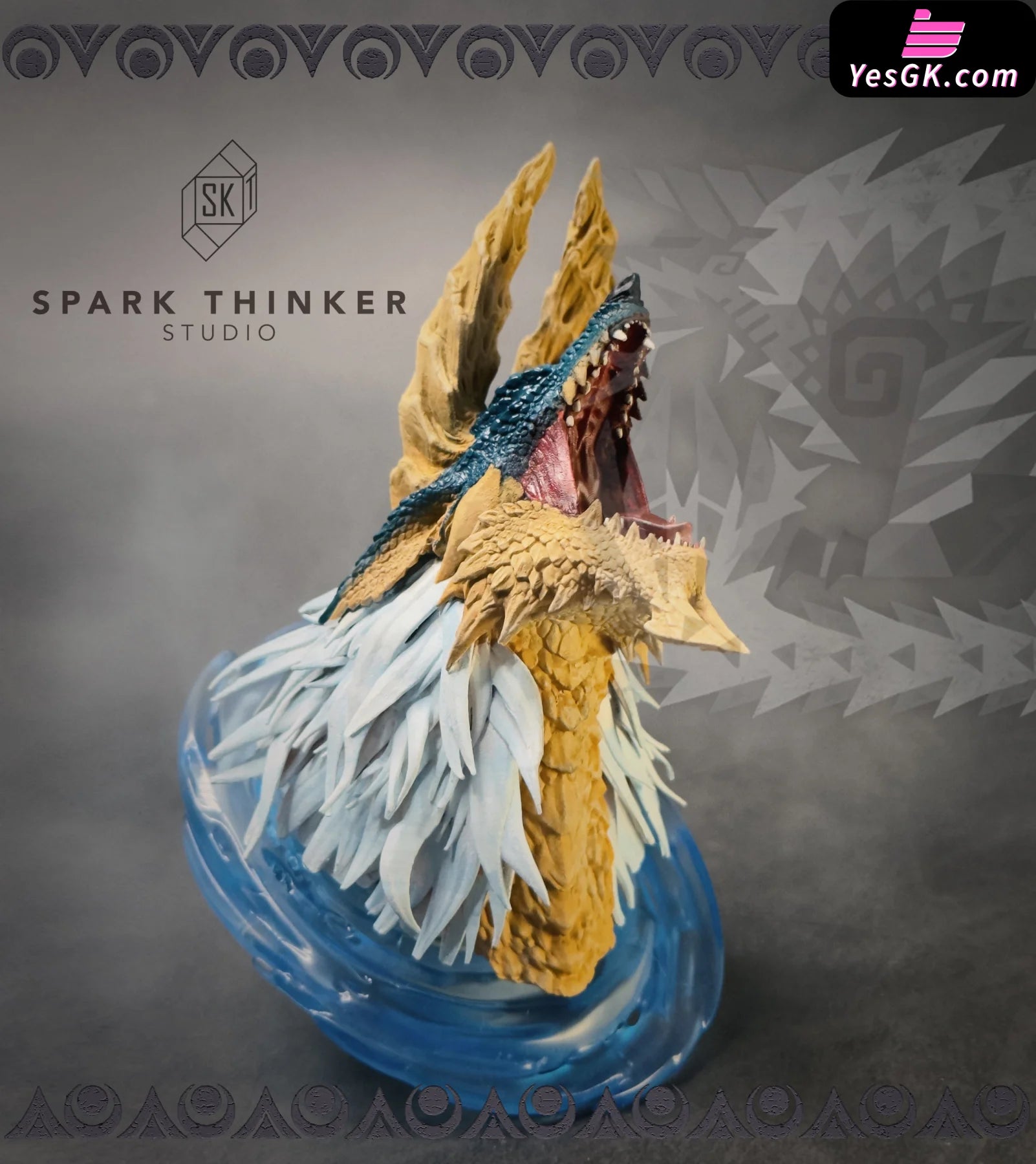 Monster Hunter Small Scale Head Statue #1 - Spark Thinker Studio [Pre-Order]