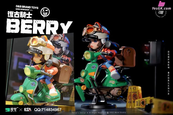 Moro Retro Knight Retro Knight Berry Statue - Eta Studiox & Xxyun Studio [In-Stock] Other Animes