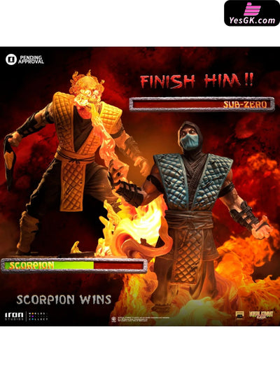 Mortal Kombat 1/10 Scorpion Fatality MORTAL111324-10 (Licensed) Statue - Iron Studio [Pre-Order Closed] Others