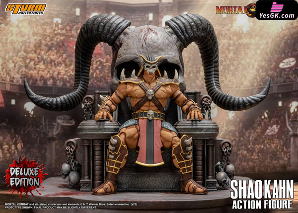 Mortal Kombat Final BOSS Shao Kahn Licensed Action Figure - Storm Toys Studio [In-Stock] - Full Payment - Mortal Kombat