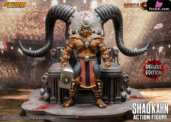 Mortal Kombat Final BOSS Shao Kahn Licensed Action Figure - Storm Toys Studio [In-Stock] - Full Payment - Mortal Kombat