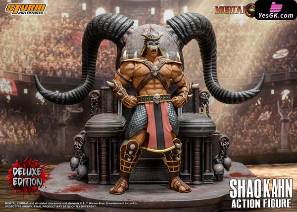 Mortal Kombat Final BOSS Shao Kahn Licensed Action Figure - Storm Toys Studio [In-Stock] - Full Payment - Mortal Kombat