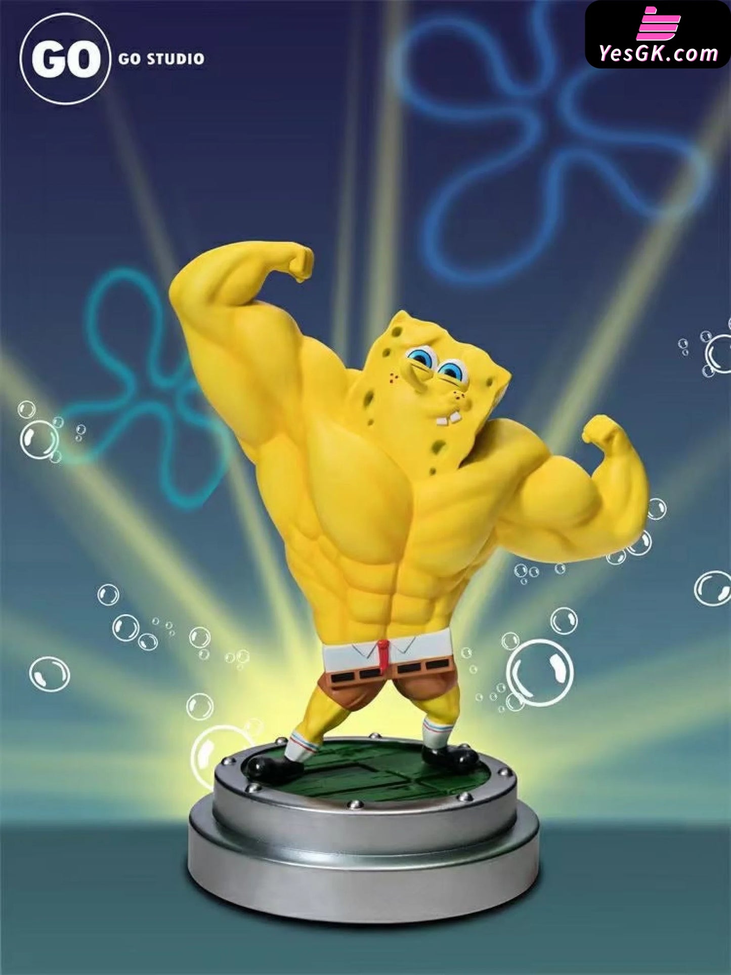 Muscle Spongebob Resin Statue - Go Studio [Pre-Order Closed] Other Animes
