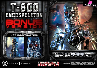 Museum Masterline Terminator 2: Judgment Day T-800 Endoskeleton Mmt2-01 Mmt2-01Dx Mmt2-01Dxs Statue