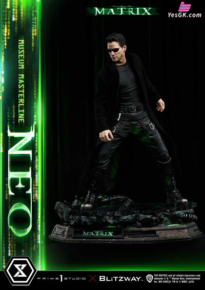 Museum Masterline The Matrix (Film) Neo Mmmat-01 Mmmat-01S Statue - Prime 1 Studio [Pre-Order]