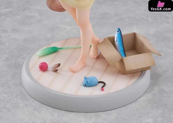 My Cat Is A Kawaii Girl KINAKO Play With Ver. (Licensed) GK Statue - GOLDEN HEAD Studio [Pre-Order] Others