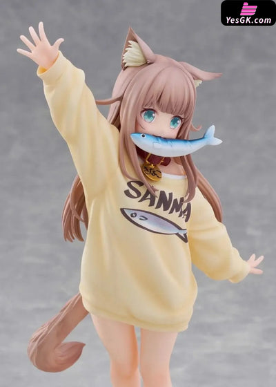 My Cat Is A Kawaii Girl KINAKO Play With Ver. (Licensed) GK Statue - GOLDEN HEAD Studio [Pre-Order] Others