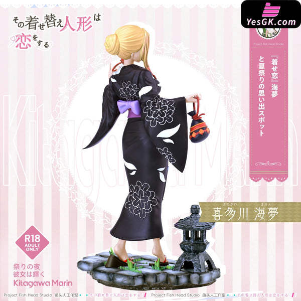 My Dress-Up Darling Let’s Go Watch The Fireworks Together Marin Kitagawa Statue - Fish Head