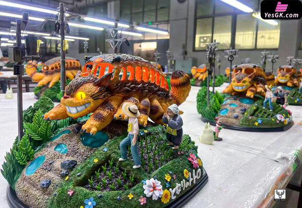 My Neighbor Totoro Cat Bus GK Statue - White Deer Studio [In-Stock] Miyazaki Anime