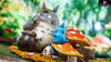 My Neighbor Totoro Totoro Eating Acorn GK Statue - Long Miao Studio [Pre-Order] Miyazaki Anime