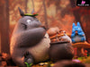 My Neighbor Totoro Totoro Eating Acorn GK Statue - Long Miao Studio [Pre-Order] Miyazaki Anime