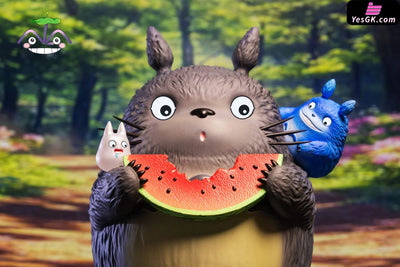My Neighbor Totoro Totoro eating watermelon GK Statue - LM Studio [Pre-Order] Miyazaki Anime
