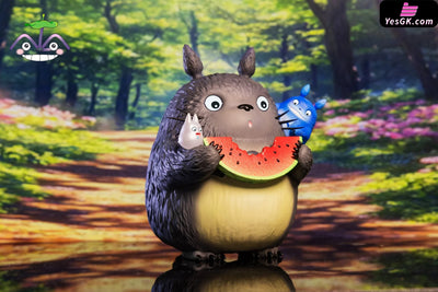 My Neighbor Totoro Totoro eating watermelon GK Statue - LM Studio [Pre-Order] Miyazaki Anime