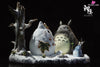 My Neighbor Totoro Encounter Series Totoro Playing in the Snow GK Statue - Shen Yin Studio [Pre-Order] Miyazaki Anime