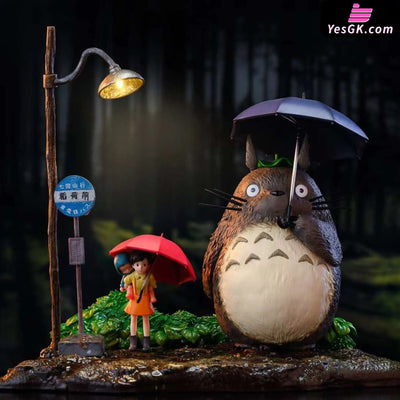 My Neighbor Totoro First Sight At Inari-Mae Station Resin Statue - Shen Yin Studio [In Stock]