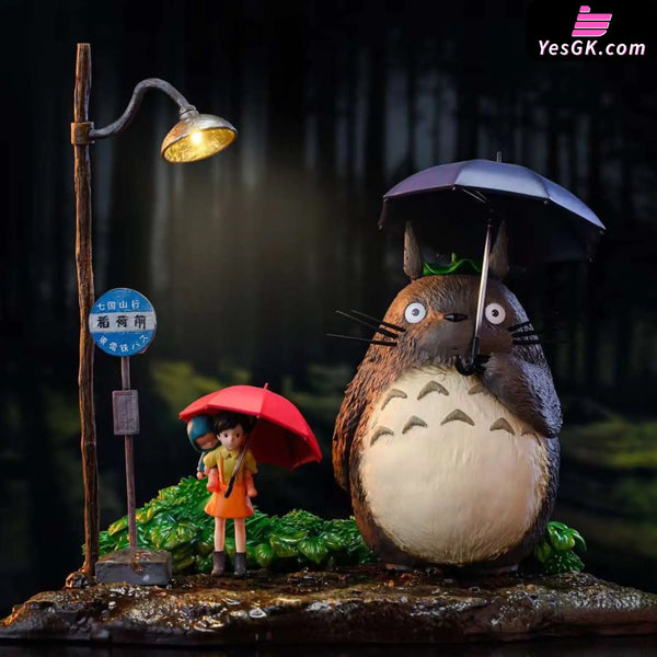 My Neighbor Totoro First Sight At Inari-Mae Station Resin Statue - Shen Yin Studio [In Stock]