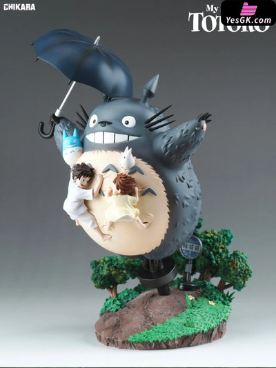 My Neighbor Totoro Studio Ghibli Desk Series Resin Statue - Chikara [Pre-Order] Miyazaki Anime