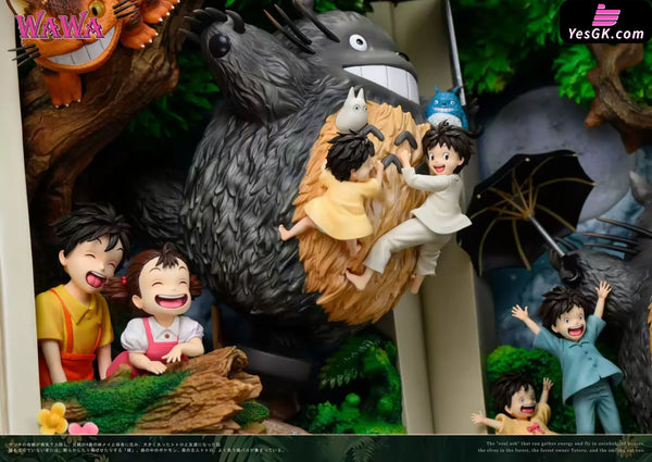 My Neighbor Totoro Hayao Miyazaki Book Series #1 Totoro GK Statue - Wawa Studio [Pre-Order] - Miyazaki Anime