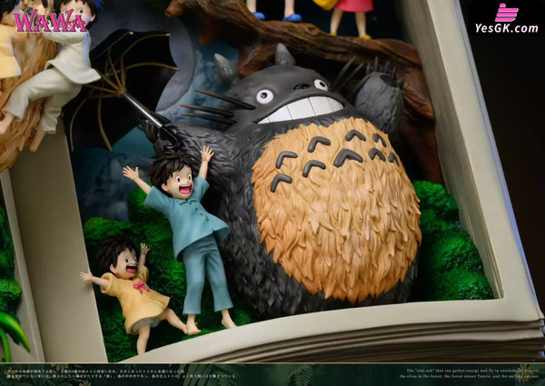 My Neighbor Totoro Hayao Miyazaki Book Series #1 Totoro GK Statue - Wawa Studio [Pre-Order] - Miyazaki Anime