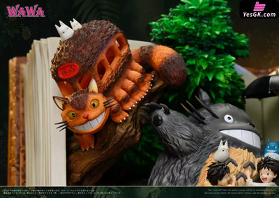 My Neighbor Totoro Hayao Miyazaki Book Series #1 Totoro GK Statue - Wawa Studio [Pre-Order] - Miyazaki Anime