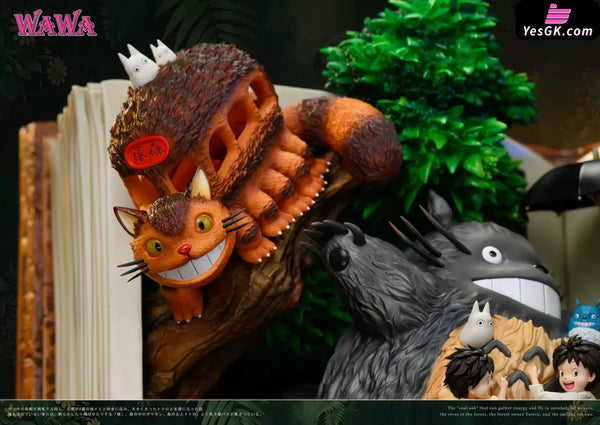 My Neighbor Totoro Hayao Miyazaki Book Series #1 Totoro GK Statue - Wawa Studio [Pre-Order] - Miyazaki Anime