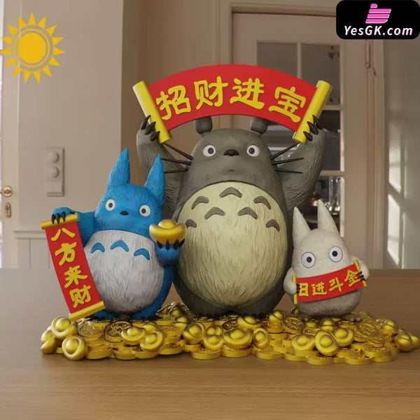 My Neighbor Totoro Hayao Miyazaki Totoro Bring Wealth Series GK Statue - Sun Toys Studio [Pre-Order] - Miyazaki Anime