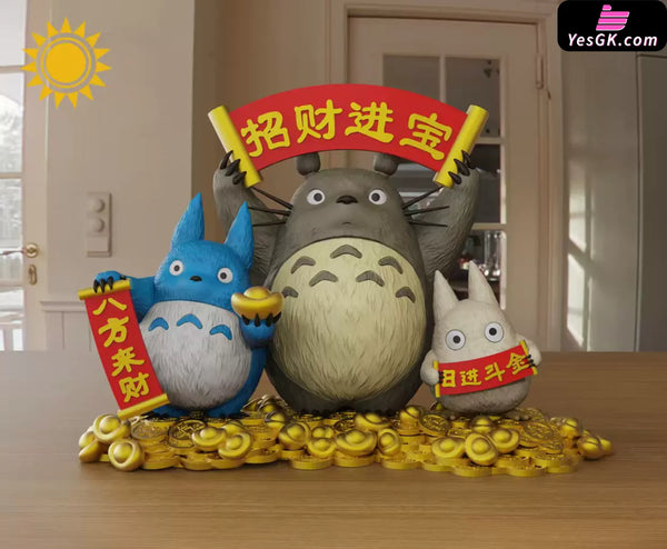 My Neighbor Totoro Hayao Miyazaki Totoro Bring Wealth Series GK Statue - Sun Toys Studio [Pre-Order] - Miyazaki Anime