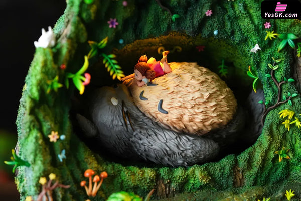 My Neighbor Totoro Hayao Miyazaki Desktop Scene Series 013 Totoro in the Tree Hole 1/6 GK Statue - OPM Studio