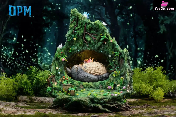 My Neighbor Totoro Hayao Miyazaki Desktop Scene Series 013 Totoro in the Tree Hole 1/6 GK Statue - OPM Studio