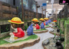 My Neighbor Totoro Hayao Miyazaki Desktop Series 05 The Happiest Search Mei Hide-and-Seek with Totoro GK Statue - Wu Yu