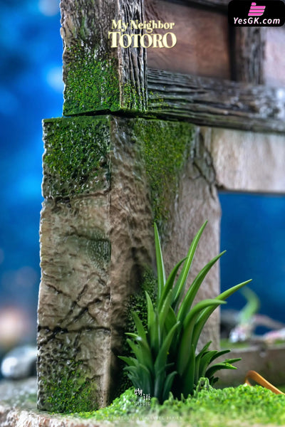 My Neighbor Totoro Hayao Miyazaki Desktop Series 05 The Happiest Search Mei Hide-and-Seek with Totoro GK Statue - Wu Yu