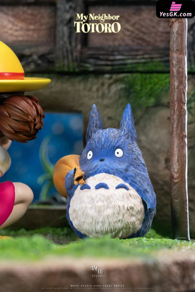 My Neighbor Totoro Hayao Miyazaki Desktop Series 05 The Happiest Search Mei Hide-and-Seek with Totoro GK Statue - Wu Yu