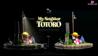 My Neighbor Totoro Hayao Miyazaki Desktop Series 05 The Happiest Search Mei Hide-and-Seek with Totoro GK Statue - Wu Yu