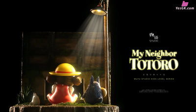My Neighbor Totoro Hayao Miyazaki Desktop Series 05 The Happiest Search Mei Hide-and-Seek with Totoro GK Statue - Wu Yu