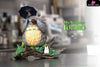 My Neighbor Totoro Hayao Miyazaki Desktop Series 07 Totoro Playing the Flute GK Statue - Wu Yu Studio [In-Stock] - Full