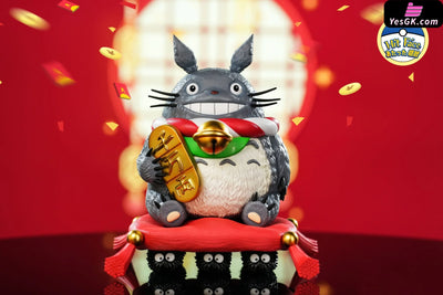 My Neighbor Totoro Hayao Miyazaki Fortune Series #1 Fortune Totoro GK Statue - Hit Face Studio [Pre-Order] Deposit