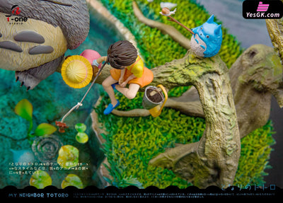 My Neighbor Totoro Hayao Miyazaki Series #1 Pond Fishing Resin Statue - T-One Studio [Pre-Order]