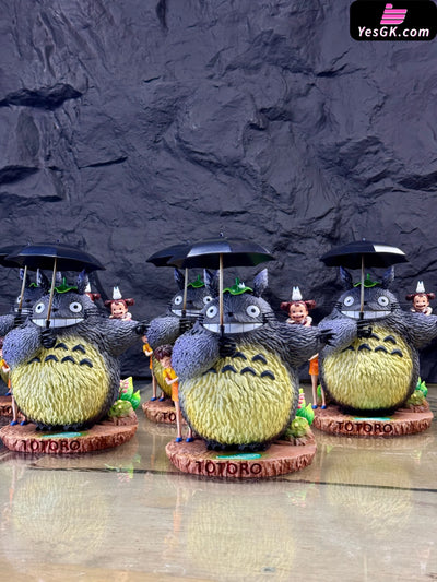 My Neighbor Totoro in the Rain Resin Statue Miao Li Studio [In Stock] Miyazaki Anime