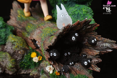 My Neighbor Totoro Meet Series Wooden Stake Mei GK Statue - Shen Yin Studio [Pre-Order] Miyazaki Anime