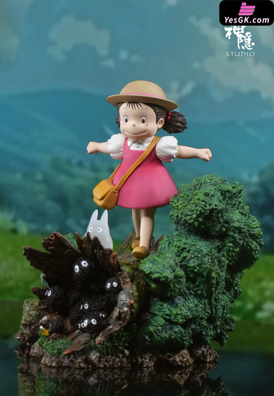 My Neighbor Totoro Meet Series Wooden Stake Mei GK Statue - Shen Yin Studio [Pre-Order] Miyazaki Anime