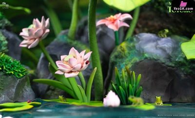 My Neighbor Totoro Memories Series 01 Totoro by the Lotus Pond GK Statue - Wu Yu Studio [Pre-Order] Miyazaki Anime