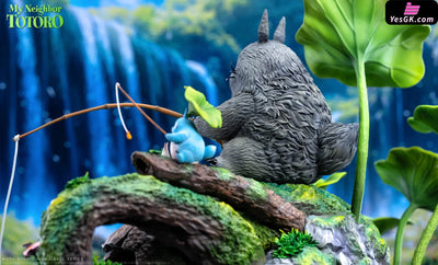 My Neighbor Totoro Memories Series 01 Totoro by the Lotus Pond GK Statue - Wu Yu Studio [Pre-Order] Miyazaki Anime